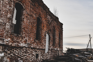 an abandoned old Church