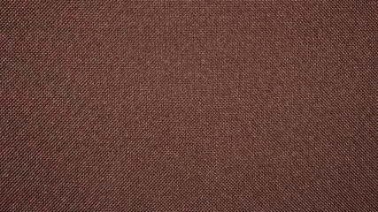 Wall Mural - Texture of brown dense fabric.Background is braided brown.