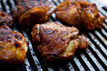 Close Up Of Barbecued Chicken