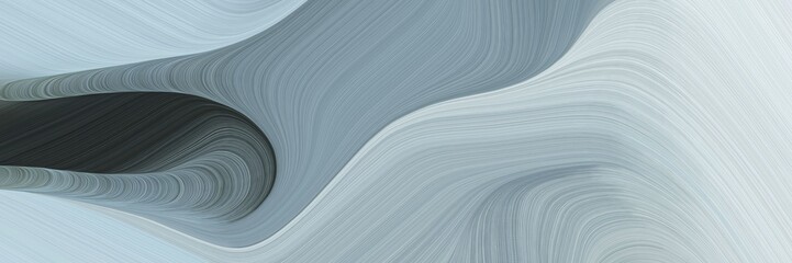 Wall Mural - modern artistic horizontal header with dark gray, ash gray and very dark blue colors. graphic with space for text or image. can be used as header or banner