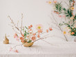 canvas print picture - A wabi sabi inspired floral arrangement