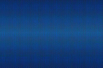 blue honeycomb Carbon fiber background, black texture