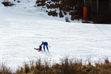 Fototapeta  - Nauka jazdy na nartach