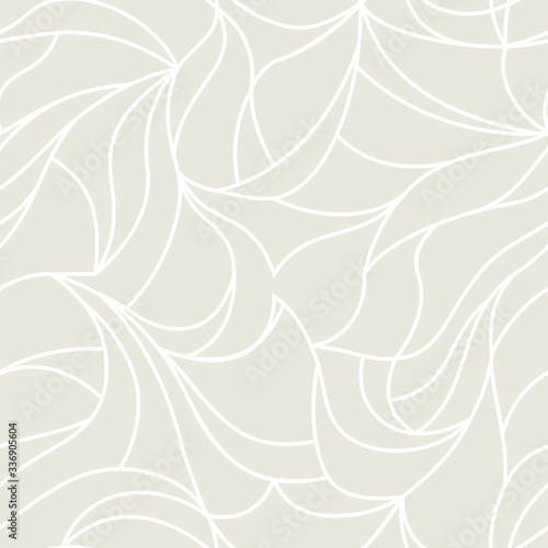 Naklejki rośliny  organiczny-wzor-wektor-tekstura-roslin-narysowanych-linii-stylowe-liscie-jasnoszare