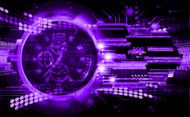 cyber circuit future technology concept background