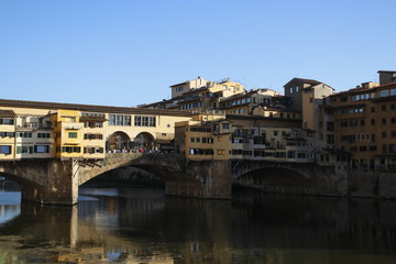 Artistic heritage in the old town of Firenze