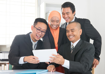 Poster - Malaysian business team