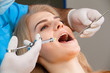 © tygrys74 - Dental anesthesia, beautiful young woman getting injection before treatment.