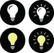 © yugoro - 電球のアイコンのセット／ビジネス／アイデア／ひらめき