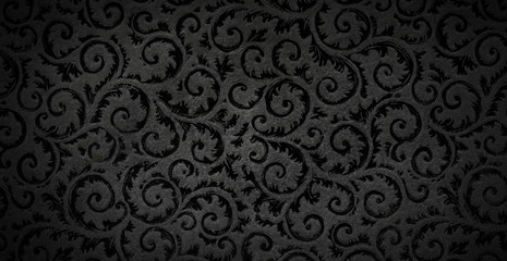 Wall Mural - dark, baroque wallpaper may used as background