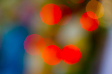 abstract, christmas, light, bokeh,