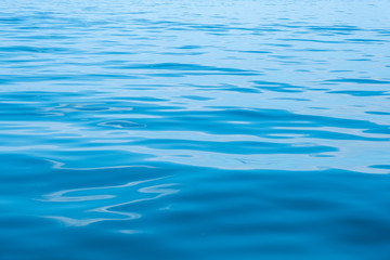  Surface of beautiful blue Ocean ripple background texture for background or backdrop