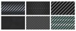 © Tartila - Seamless carbon fiber texture. Black metallic fibers pattern, sports carbon weave realistic vector background. Illustration fiber pattern, industry construction carbon