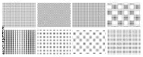 Fotografía Seamless halftone dots pattern