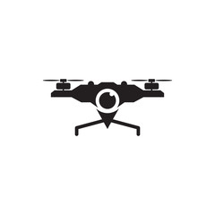 Sticker - Drone logo icon design template