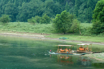 river tour, china