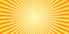 Yellow Orange Light Shine Vector Background