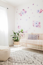 Bright Floral Baby Girl Nursery