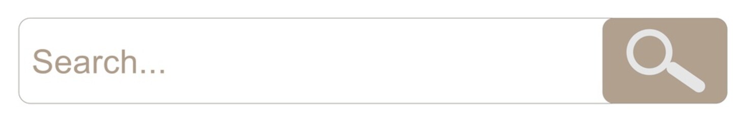 Illustration of search bar for internet browser