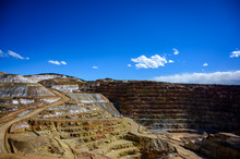  Victor Cresson Mine, An Active Open Pit Gold Mine In Cripple Creek, Colorado, USA