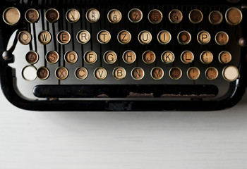 Wall Mural - Retro Typewriter Machine Old Style