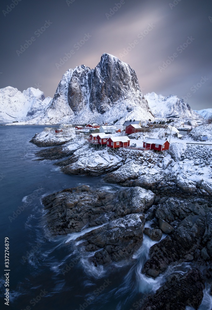 Lofoten Islands in Norway - obrazy, fototapety, plakaty 