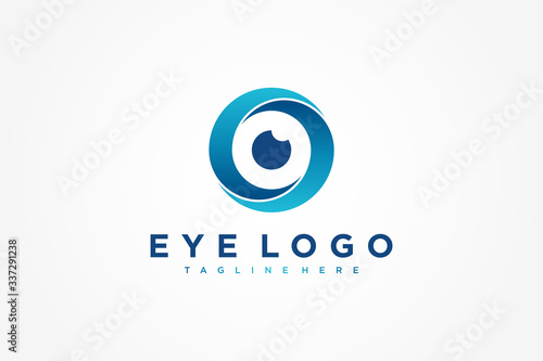 Abstract Eye Logo Letter S Blue Circle Camera Icon Usable For Business And Technology Logos Flat Vector Logo Design Template Element Buy This Stock Vector And Explore Similar Vectors At Adobe Looking for stunning abstract logo ideas for your business? abstract eye logo letter s blue circle
