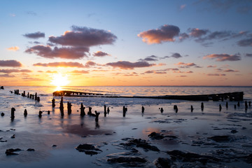 sunrise at the beach