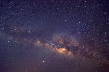 Wall Mural - detailed star on sky in milky way
