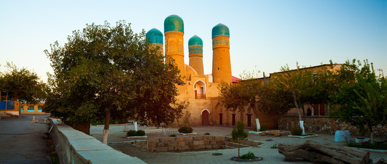 Wall Mural - Char Minor (Chor Minor) madrasa in the historic city of Bukhara. Uzbekistan