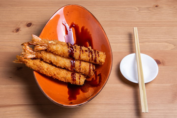 Poster - Tempura Deep Fried Shrimp