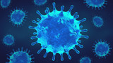 Fototapeta  - Coronavirus Covid-19 virus - Microbiology And Virology Concept image