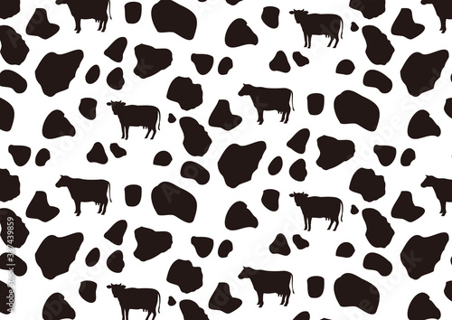 牛柄 背景イラスト Stock Vector Adobe Stock 牛柄 背景イラスト Stock Vector Adobe Stock