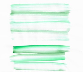 Wall Mural - Abstract white light and dark green texture and background with brushstroke like lines drawn by watercolor paints. Great basic of print, badge, party invitation, banner, tag.