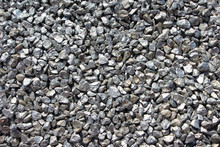 Background With Small Silver Rocks