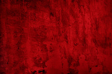 Abstract Old Red Textured Background.