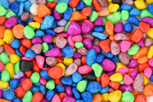 Full Frame Shot Of Multi Colorful Pebbles