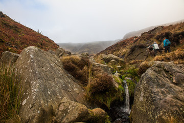 Wall Mural - Mountains, Fields and Forests, Edale, Peak District, England, UK