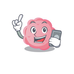 Poster - Anaplasma phagocytophilum cartoon character speaking on phone