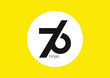 Number 76 logo concept