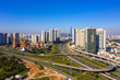 © Hien Phung - Top view aerial of  Cat Lai crossroads, Ho Chi Minh City with development buildings, transportation, infrastructure, Vietnam.
