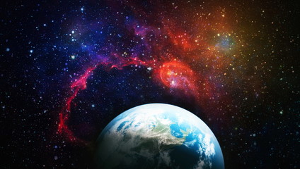 beautiful galaxy in outer space. elements of this image furnished by nasa.
