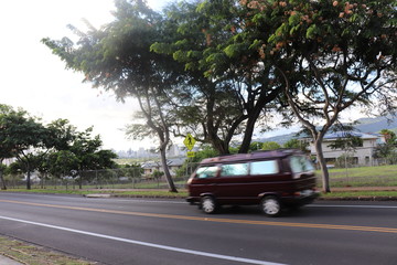 Honolulu Diamond head and Honolulu beach