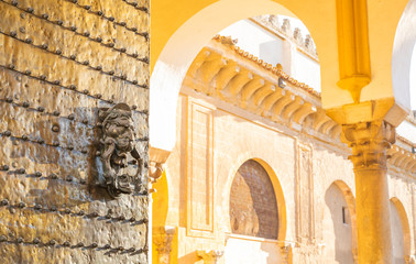 Wall Mural - Open gates to Mezquita Cathedral in Cordoba, Spain