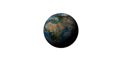 Wall Mural - planet earth in space