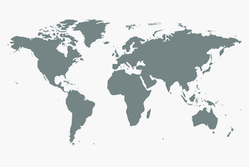 world map vector illustration