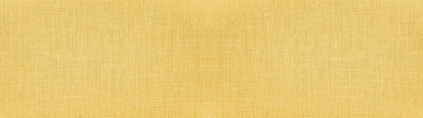Poster - Yellow mustard natural cotton linen textile texture background banner panorama