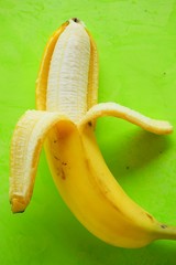 Wall Mural - Banana is the name of the edible fruit of cultivated plants of the genus Banana