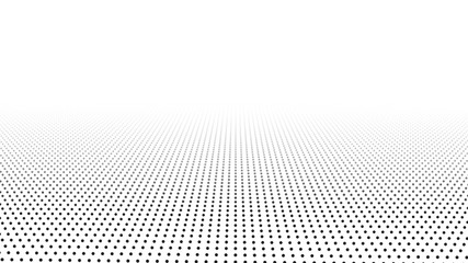 Abstract technology grid background. Vector network connection structure on white background.