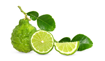 Bergamot isolated on white background